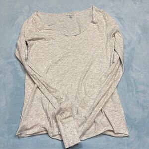 Brandy Melville Light Gray Long Sleeve.